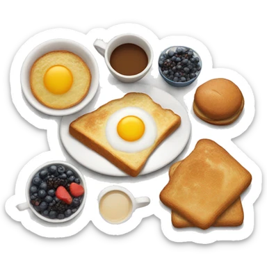 breakfast sticker