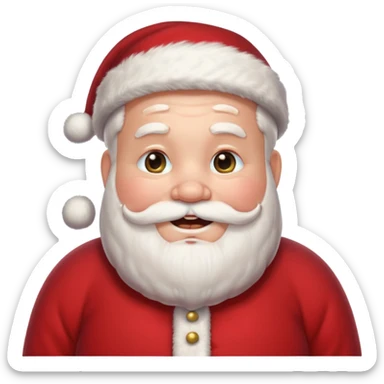 papai noel fofinho sticker