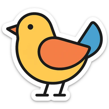 bird sticker