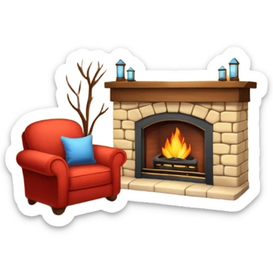 cozy vibes sticker