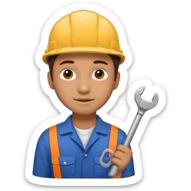 car mechanic sticker