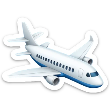 Airplane mode emoji sticker