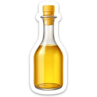 cooking oil sticker