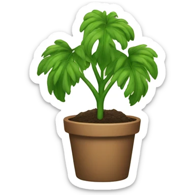 Plant sticker