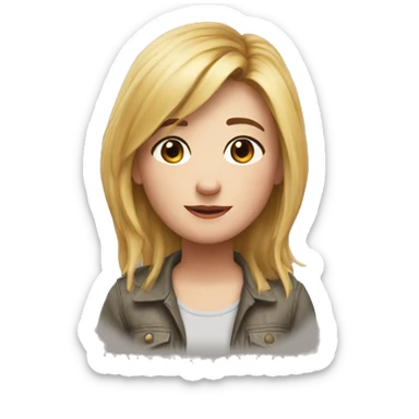 Ellie the last of usLittle bit dezoom sticker