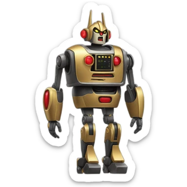 Goldorak est un robot géant venu d'Euphor par le prince Actarus sticker