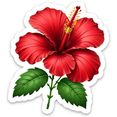 flor hawaiana  sticker