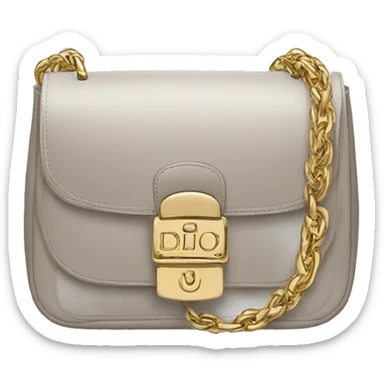 Dior bag sticker