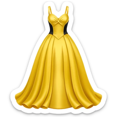 Belle’s dress sticker