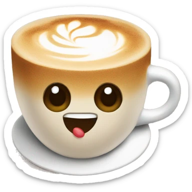 Latte  sticker