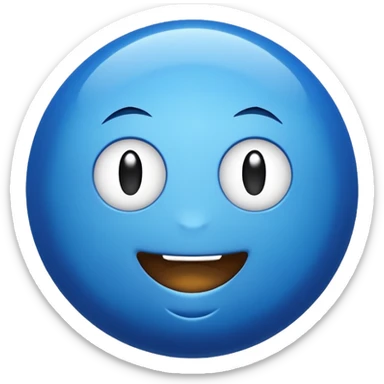 Roblox game verify emoji but in blue colour of roblox sticker
