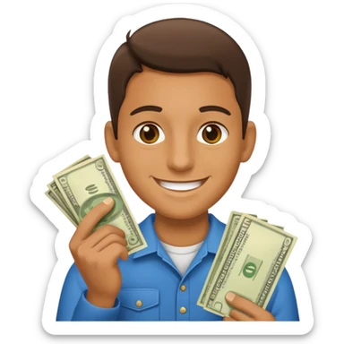 Ladron the money sticker