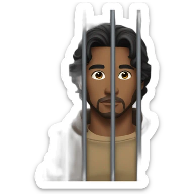 Marvel Johnathan majors Kang the conqueror locked up in jail sticker