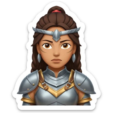 Emotionally deep, loyal to death, but needs control and can be moody. Trust is everything. loyal warrior woman amazon
more dinamic emoji  sticker
