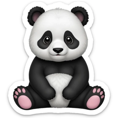 cute panda  sticker