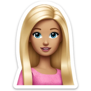 barbie sticker