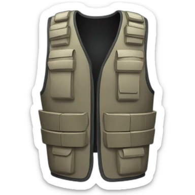 bulletproof vest sticker
