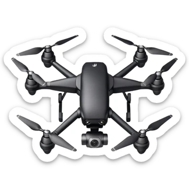 emoji drone DJI sticker