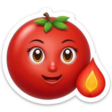 Uma mão apertando um botão escrito perigo sticker