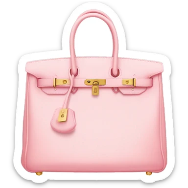 Light Pink birkin sticker