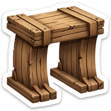 horse jump without a horse going over it sticker