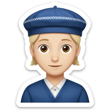 großer jude sticker