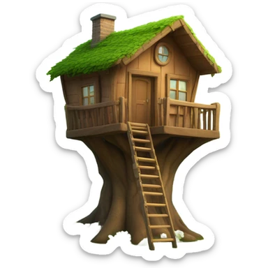 Treehouse sticker