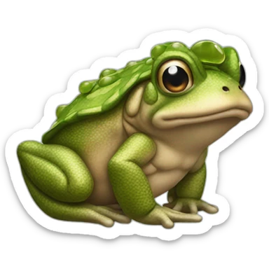 Toad from super mario sticker