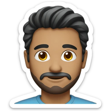 Pakistani man  sticker