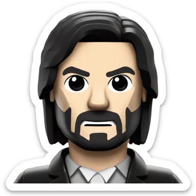 Lego John Wick sticker