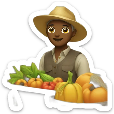 harvest sticker