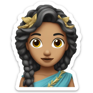 diosa de la tierra sticker