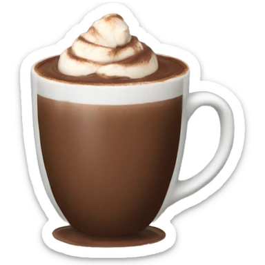 Hot chocolate  sticker