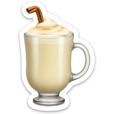 Eggnog sticker