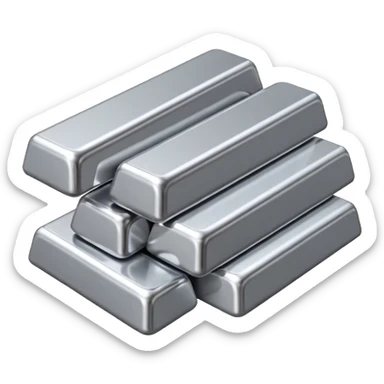 Multiple little bars merging into one big bar. sticker