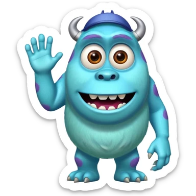 Monsters Inc sticker