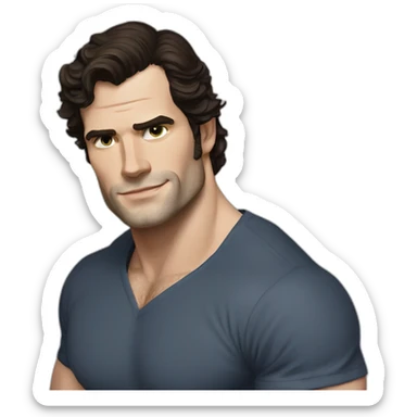 Henry cavill sticker