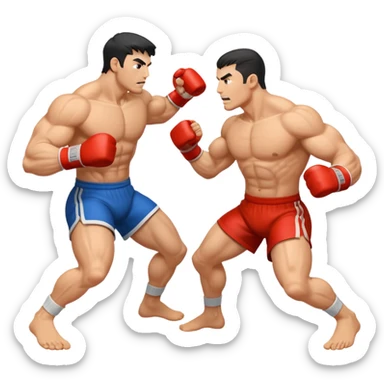 Fight sticker