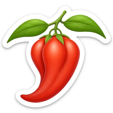 a goji berry sticker
