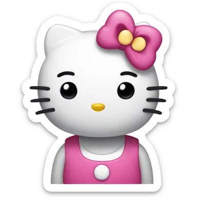 Hello kitty sticker