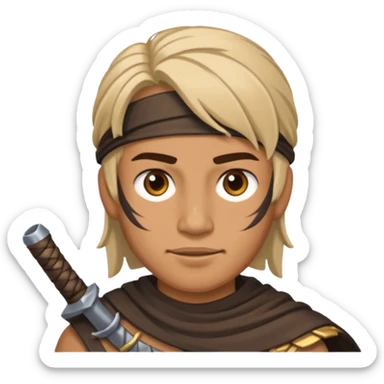 i want an arc raiders character with the face of a streamer sticker