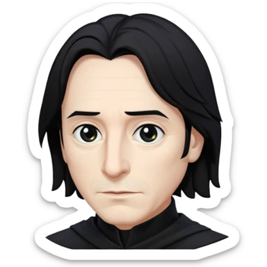 snape from harry potter sticker