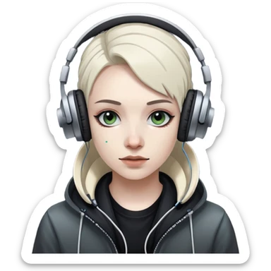 neuropunk sound producer sticker