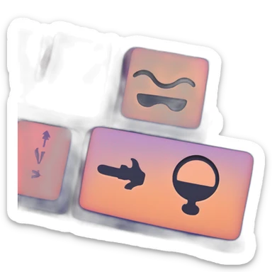 command key on keyboard sticker