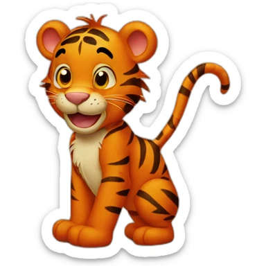 tigger sticker