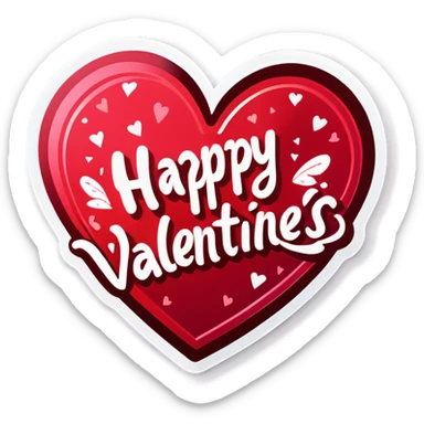 Happy Valentine’s Day sticker