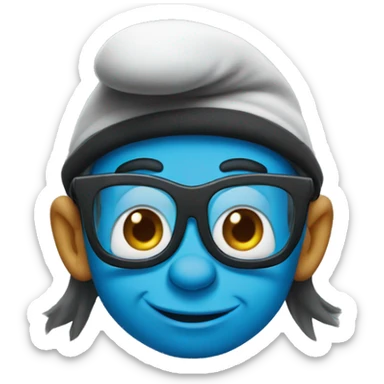 smurfs sticker