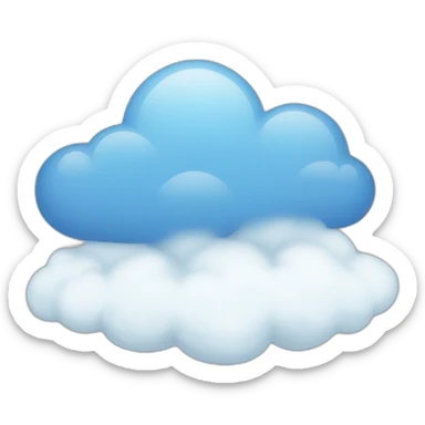cloud sticker