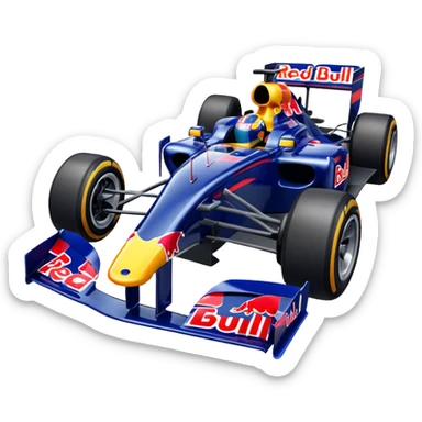 formula one redbull sticker