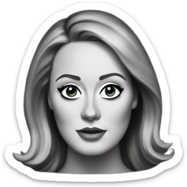 Adele sticker